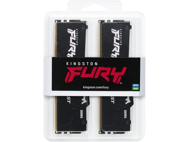 Kingston FURY Beast DDR5 64GB RAM με 2x32GB Modules και Ταχύτητα 6000 για Desktop KF560C30BBAK2-64 - Image 4