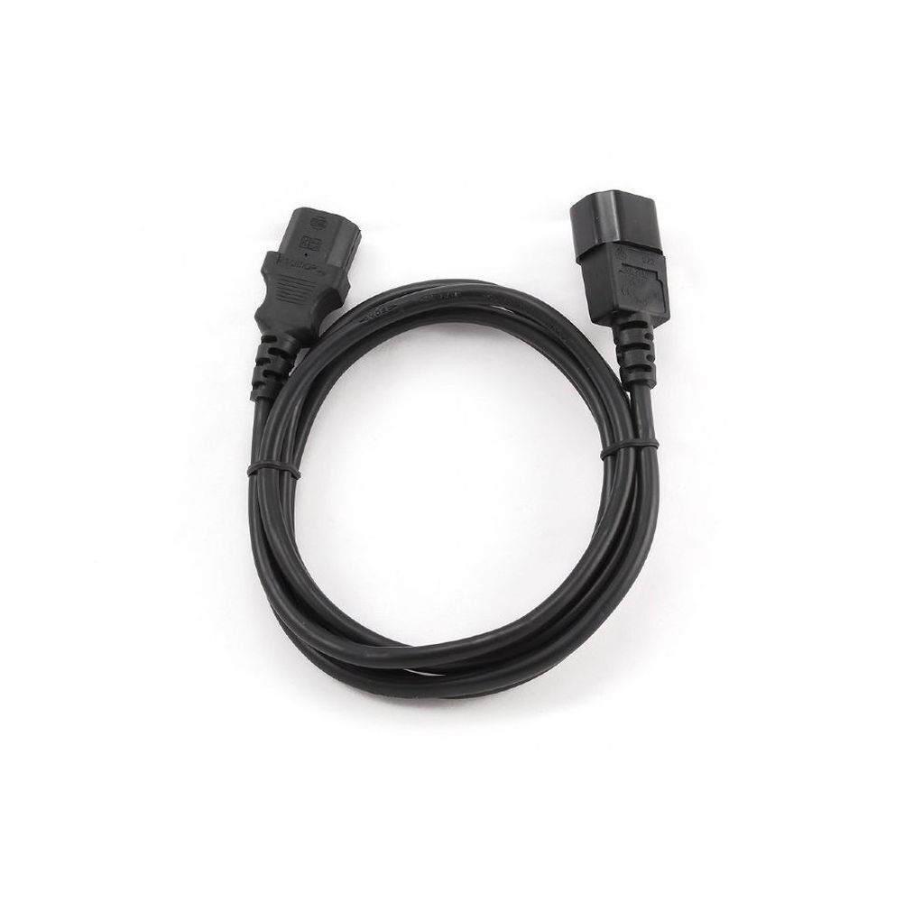 Cablexpert IEC C13 - IEC C13 / IEC C14 Cable 1.8m Μαύρο (PC-189-VDE) - Image 3