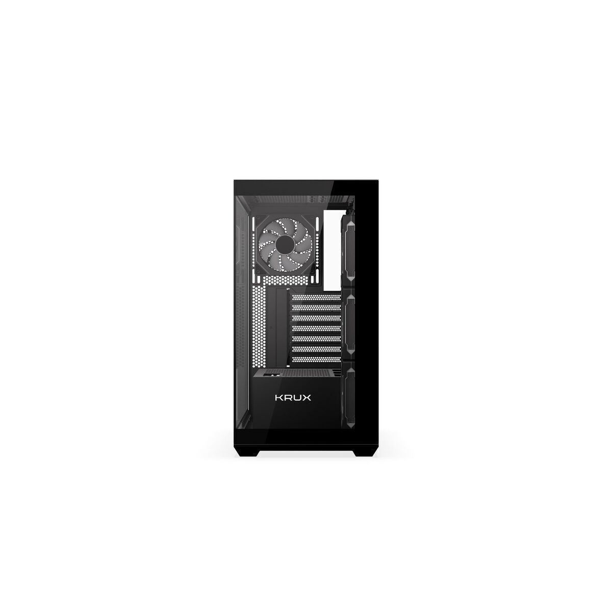 Krux Exo Gaming Midi Tower Κουτί Υπολογιστή με Πλαϊνό Παράθυρο και ARGB Φωτισμό Μαύρο - Image 7