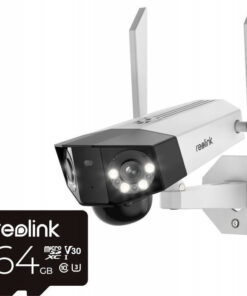 Reolink Duo Series IP Dual Κάμερα Παρακολούθησης 4G Full HD+ 6MP Αδιάβροχη Μπαταρίας με Αμφίδρομη Επικοινωνία και Φακό 2.8mm