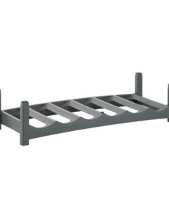 Rotho Vario Tabletop Wine Rack 6 Bottle S Grey