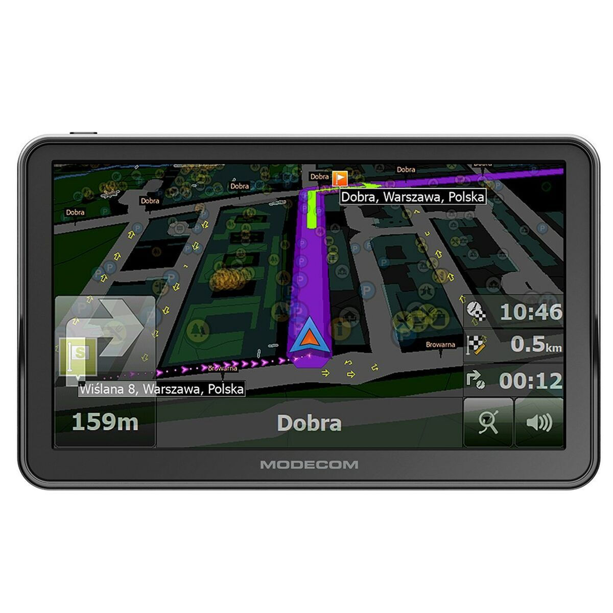 Modecom Συσκευή Πλοήγησης GPS με Οθόνη 7" Bluetooth & Card Slot - Image 2