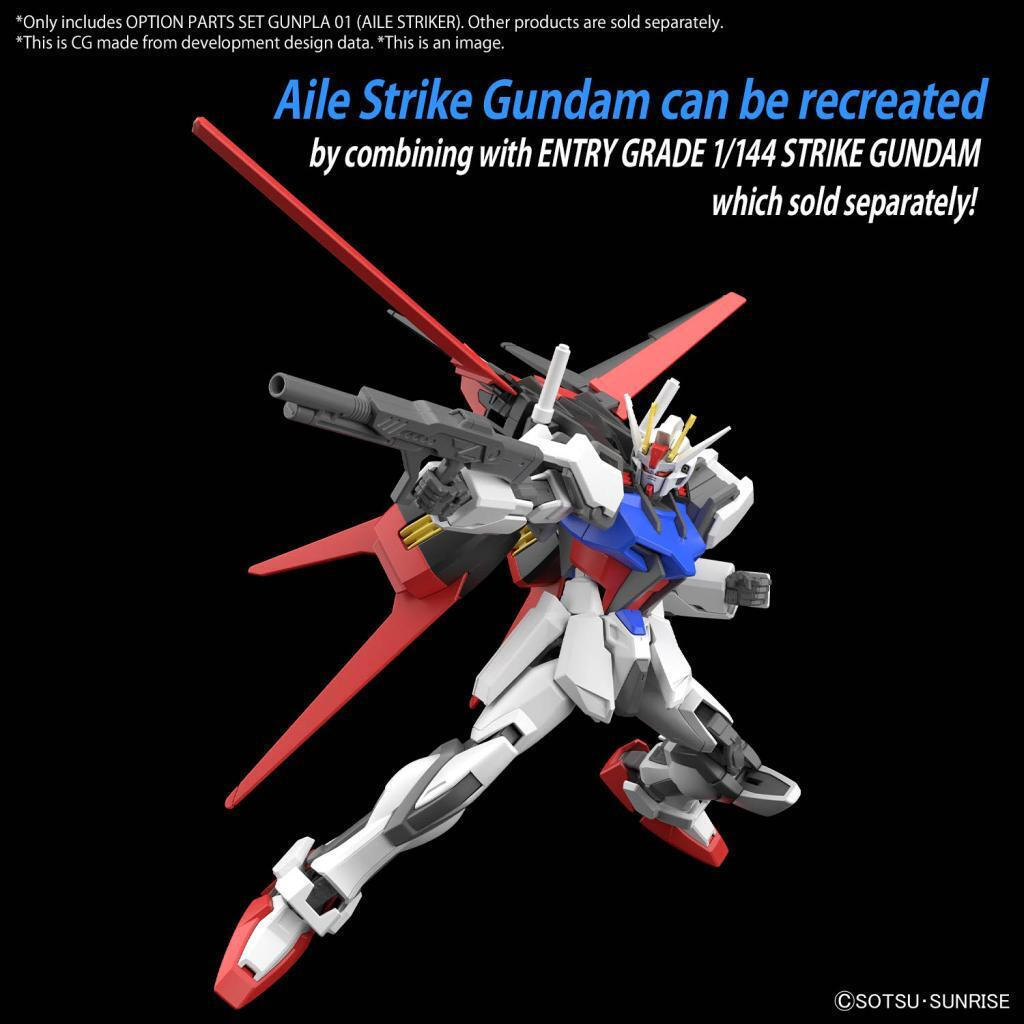 Bandai Spirits Gundam: Option Parts Set Gunpla 01 (aile Striker) Φιγούρα - Image 3