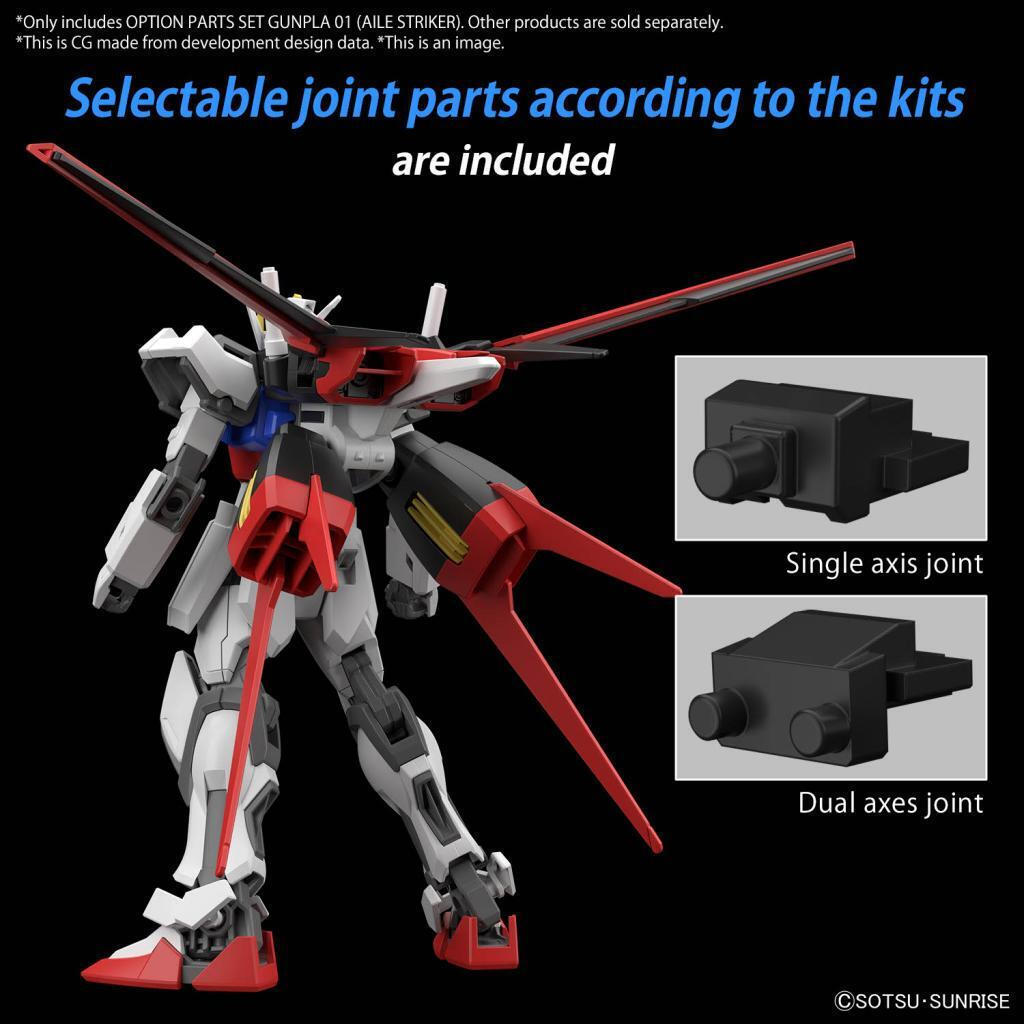 Bandai Spirits Gundam: Option Parts Set Gunpla 01 (aile Striker) Φιγούρα - Image 4