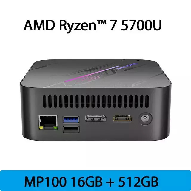 BlackView MP100 (Ryzen 7 5700U/16GB DDR4/512GB SSD/W11 Pro) - Image 5