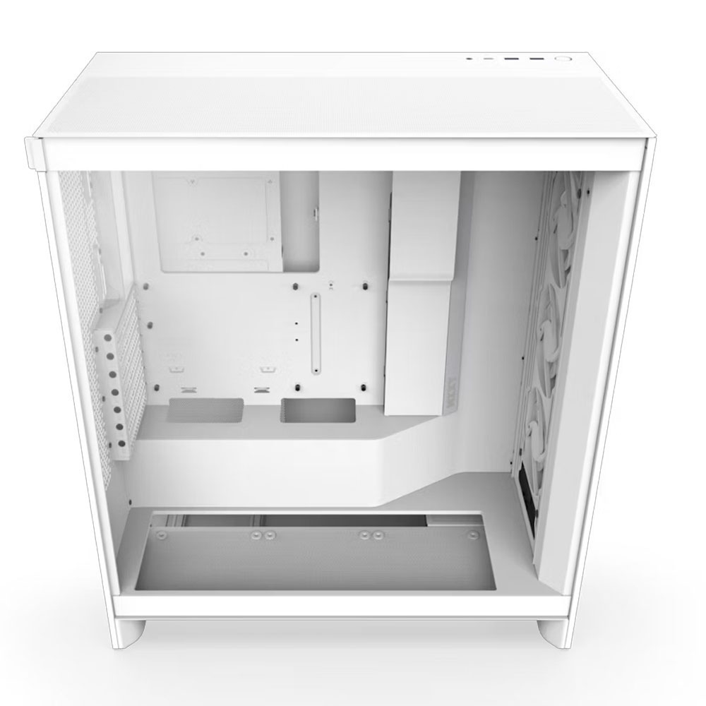 NZXT H7 Flow RGB Gaming Midi Tower με Πλαϊνό Παράθυρο - Image 6