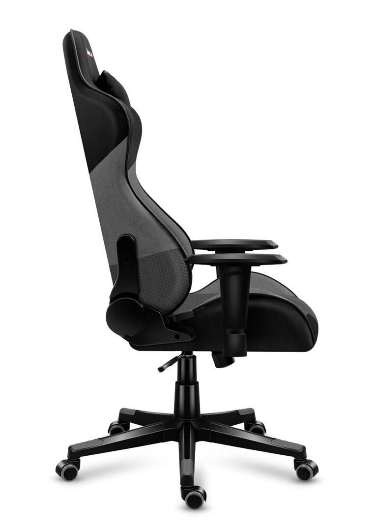 Huzaro Force 6.2 Υφασμάτινη Καρέκλα Gaming με Ρυθμιζόμενα Μπράτσα και RGB Φωτισμό Γκρι - Image 6