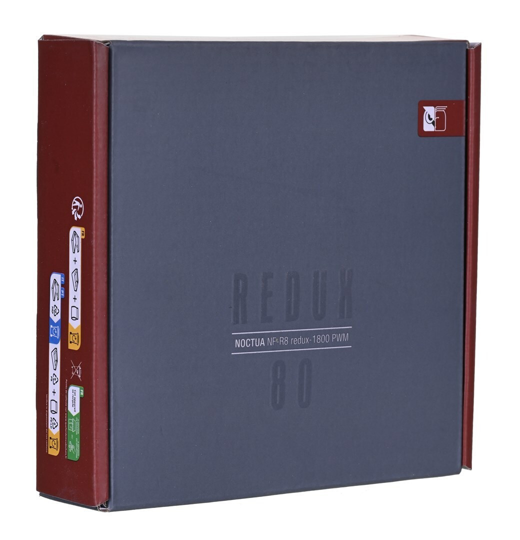 Noctua NF-R8 redux-1800 Case Fan με Σύνδεση 4-Pin PWM Γκρι - Image 6
