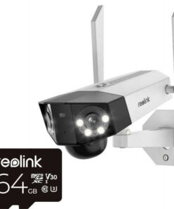 Alternative view of Reolink Duo Series IP Dual Κάμερα Παρακολούθησης 4G Full HD+ 6MP Αδιάβροχη Μπαταρίας με Αμφίδρομη Επικοινωνία και Φακό 2.8mm