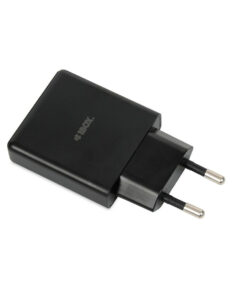 Alternative view of iBox Φορτιστής Χωρίς Καλώδιο GaN με Θύρα USB-A και Θύρα USB-C 30W Power Delivery / Quick Charge 3.0 Μαύρος (C-43)