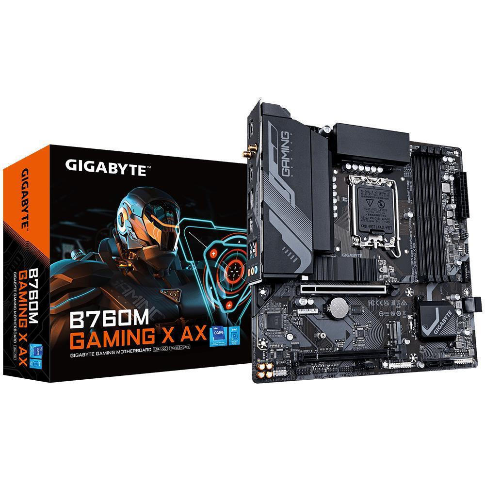 Gigabyte B760M Gaming X AX DDR4 rev. 1.2 Wi-Fi