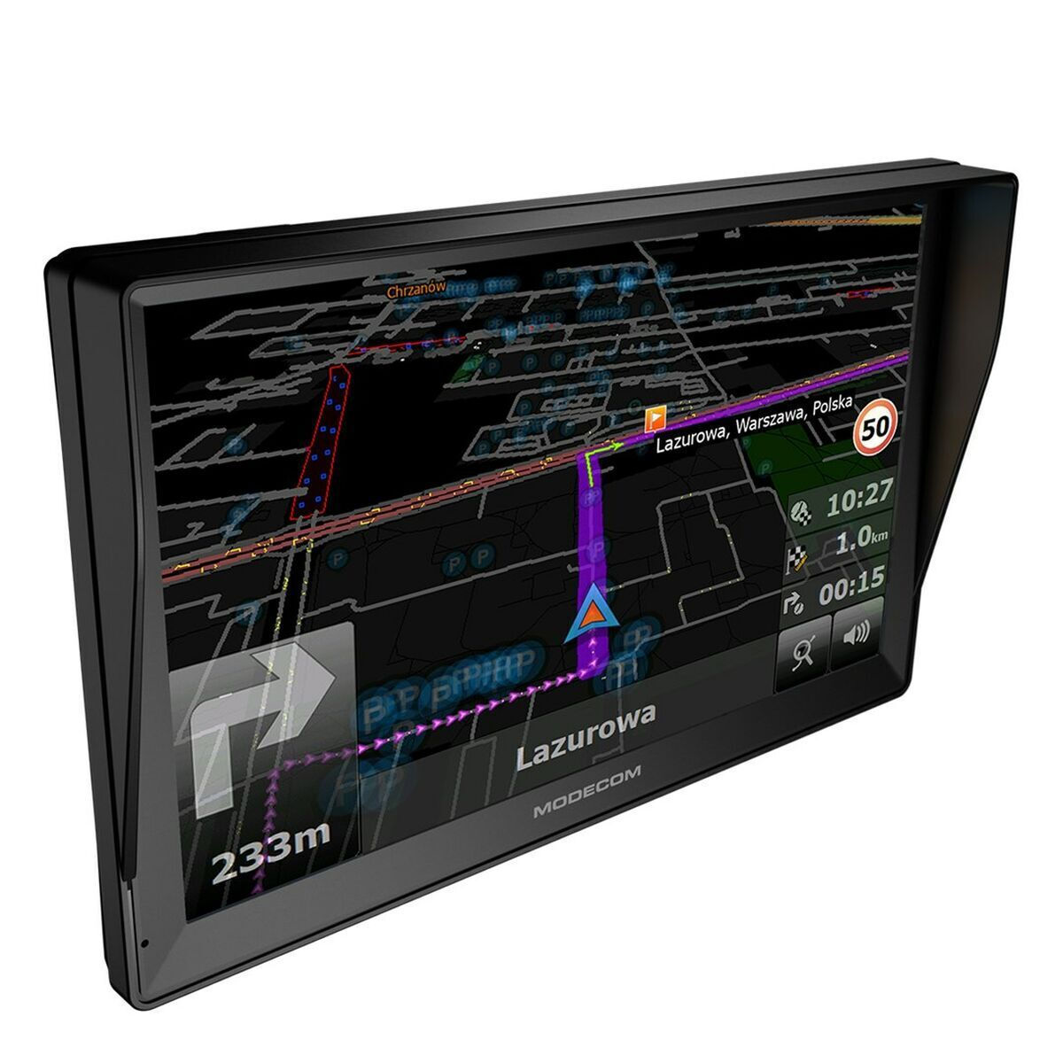 Modecom Συσκευή Πλοήγησης GPS με Οθόνη 9" Bluetooth & Card Slot - Image 4