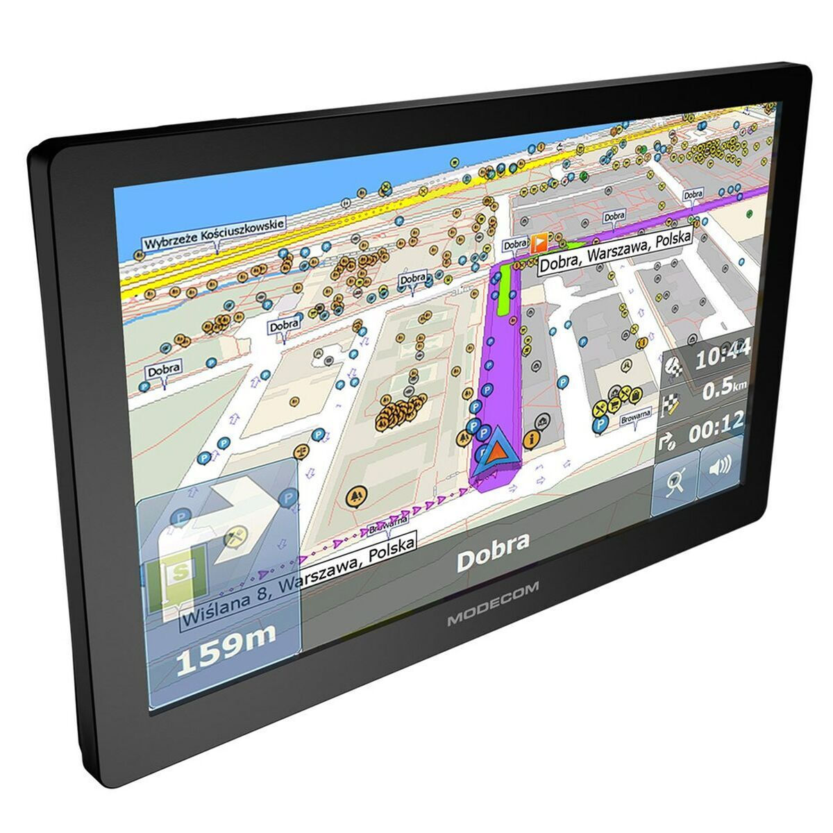 Modecom Συσκευή Πλοήγησης GPS με Οθόνη 9" Bluetooth & Card Slot - Image 2