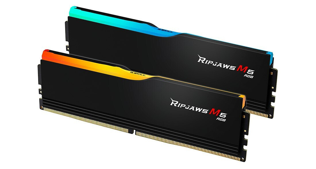 G.Skill Ripjaws M5 RGB DDR5 32GB RAM με 2x16GB Modules και Ταχύτητα 5200 για Desktop F5-5200J4040A16GX2-RM5RK - Image 5