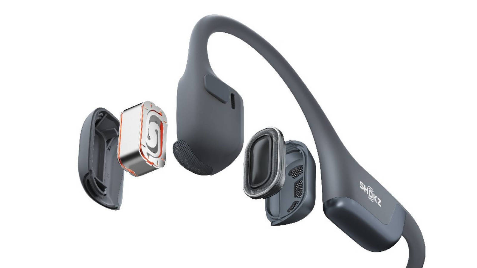 Shokz OpenRun Pro2 Mini Bone Conduction Bluetooth Handsfree Ακουστικά με Αντοχή στον Ιδρώτα Μαύρα - Image 5
