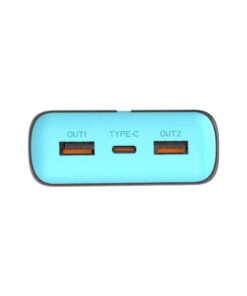 Alternative view of Tracer EnerGen Power Bank 20000mAh 22.5W με 2 Θύρες USB-A και Θύρα USB-C Power Delivery / Quick Charge 3.0 Gray Blue