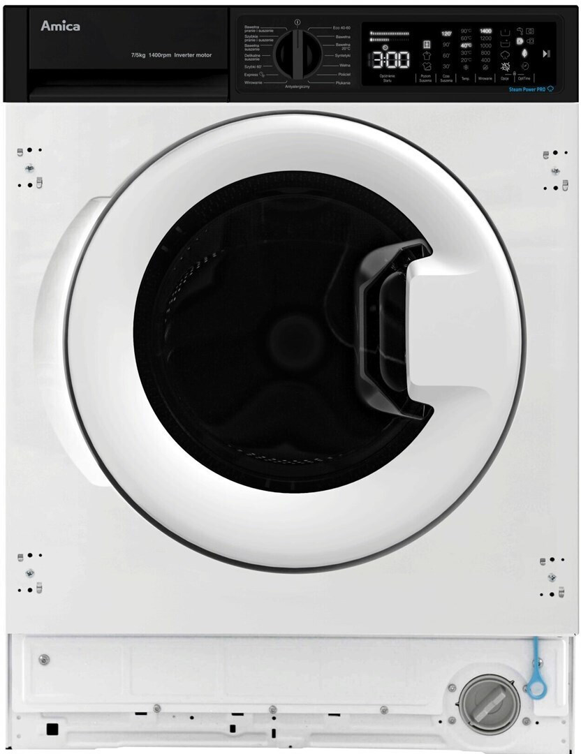 Amica AWDBIC7514ELiStO 7kg/5kg Ατμού 1400 Στροφές