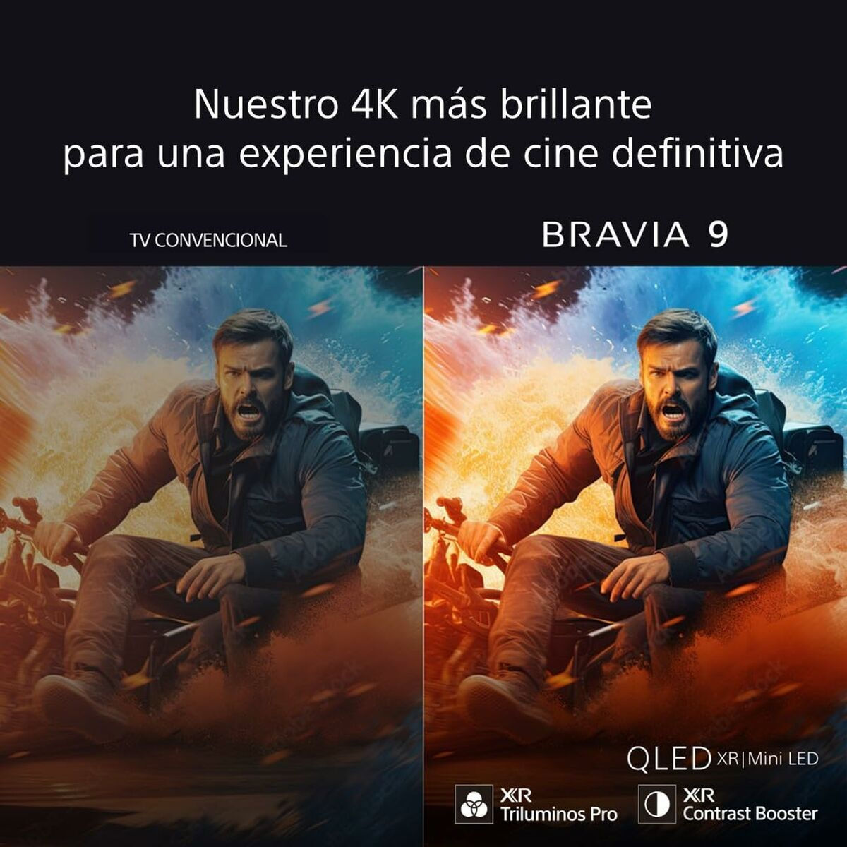 Sony Smart Τηλεόραση 85" 4K UHD Mini LED Bravia 9 XR90PAEP HDR (2024) K85XR90PAEP - Image 4