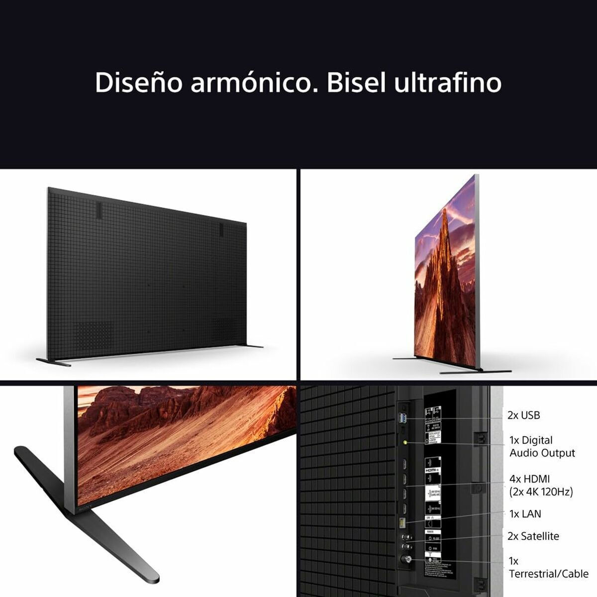 Sony Smart Τηλεόραση 85" 4K UHD Mini LED Bravia 9 XR90PAEP HDR (2024) K85XR90PAEP - Image 7