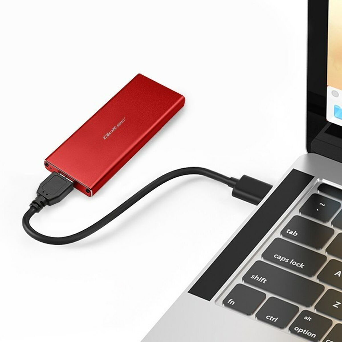 Qoltec Θήκη για Σκληρό Δίσκο M.2 SATA III με σύνδεση USB 3.0 σε χρώμα - Image 6