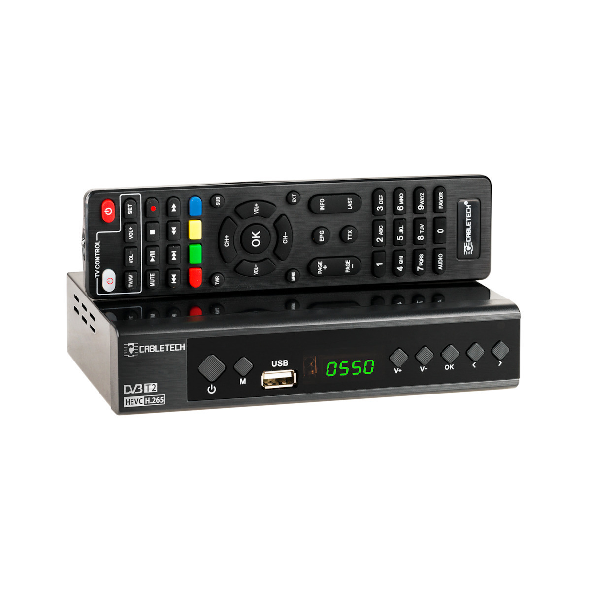 Dvb-t/c Hevc H.265 10bit Tuner Cabletech