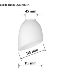 Alternative view of Active Jet Ανταλλακτικό Αμπαζούρ για Φωτιστικά Αμπαζούρ Λευκό OSWACJAKC0006