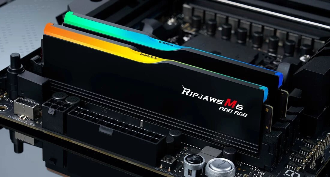 G.Skill Ripjaws M5 Neo DDR5 32GB RAM με 2x16GB Modules και Ταχύτητα 6000 για Desktop F5-6000J3636F16GX2-RM5NRK - Image 4