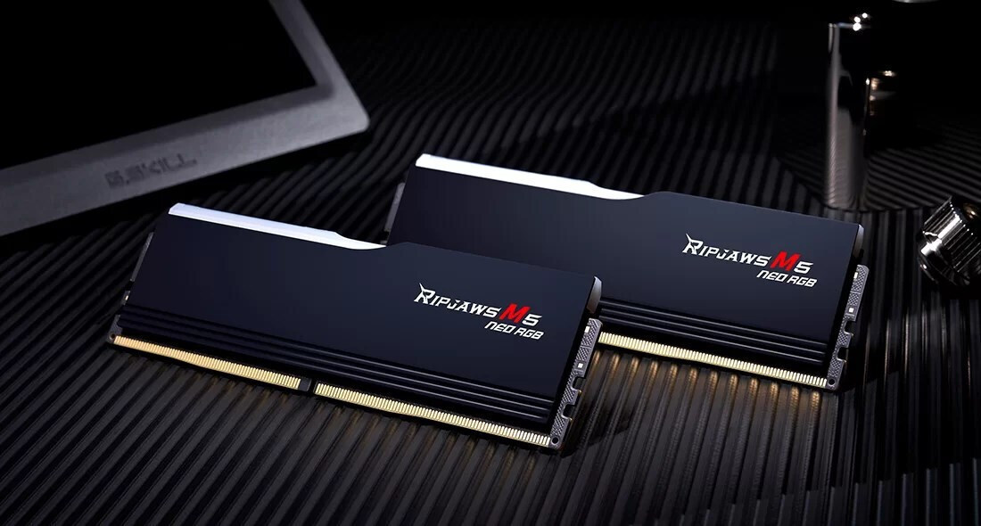 G.Skill Ripjaws M5 Neo DDR5 32GB RAM με 2x16GB Modules και Ταχύτητα 6000 για Desktop F5-6000J3636F16GX2-RM5NRK - Image 3