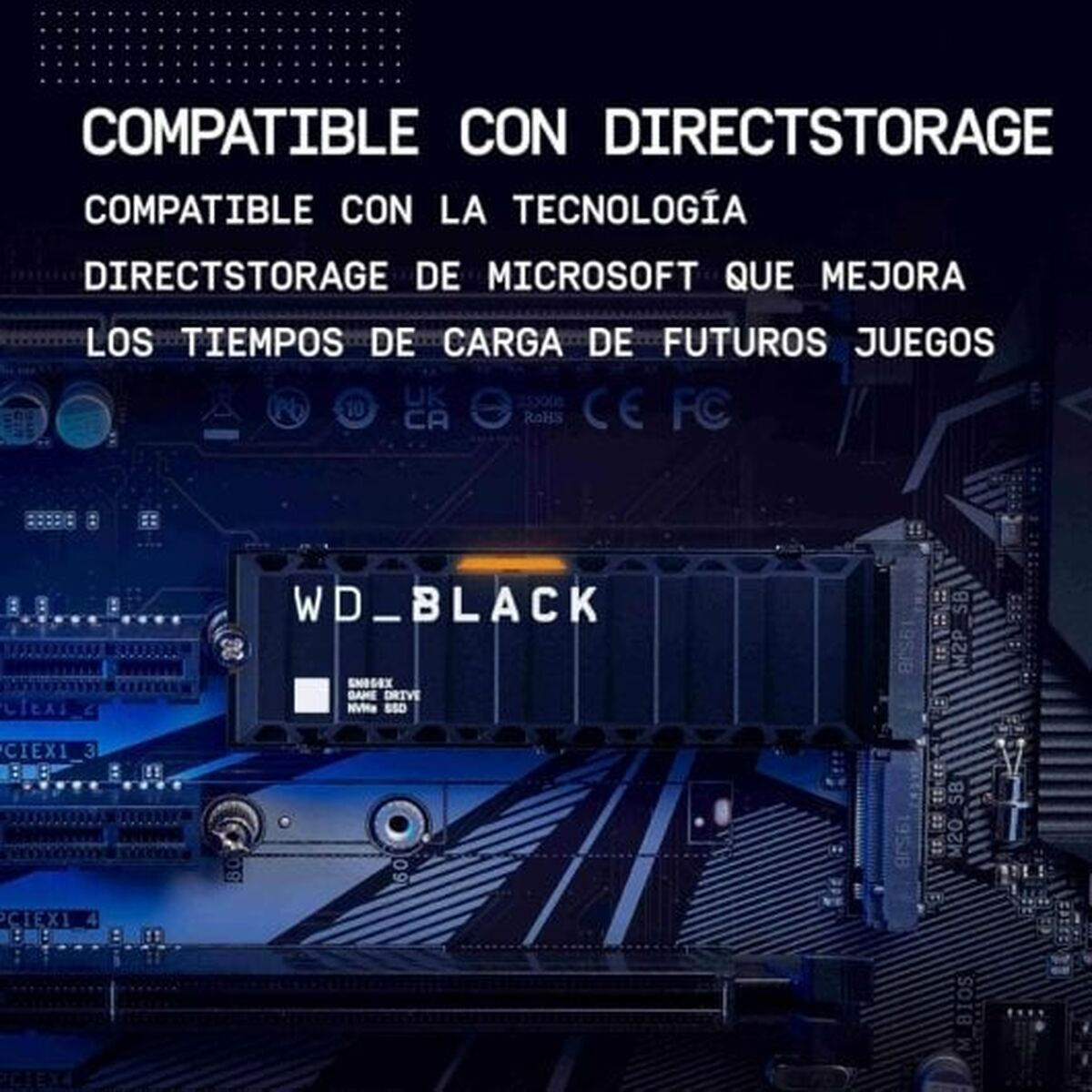 Western Digital Black SN850X With Heatsink SSD 8TB M.2 NVMe PCI Express 4.0 WDS800T2XHE - Image 7