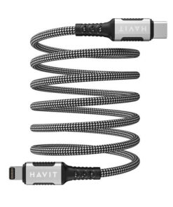 Alternative view of Havit CB6298 Μαγνητικό USB-C to Lightning Cable Μαύρο 1m