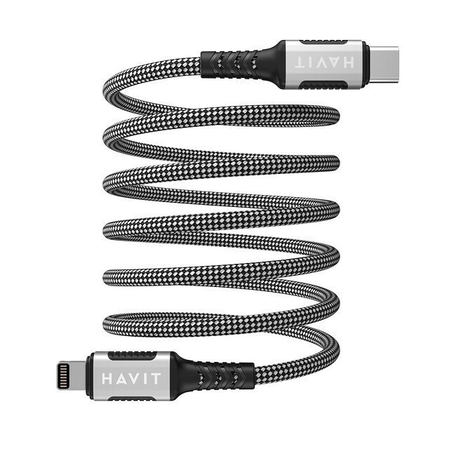Havit CB6298 Μαγνητικό USB-C to Lightning Cable Μαύρο 1m - Image 2