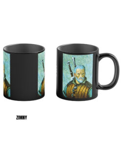 Thermoactive Mug Good Loot Game Art Chronicles Witcher Wiedmin Geralt & Vincent Van Gogh