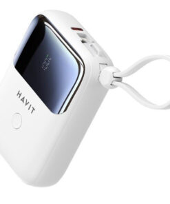 Havit PB5215 Power Bank 10000mAh 20W με Θύρα USB-C Λευκό
