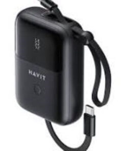 Havit PB5215 Power Bank 10000mAh 20W με Θύρα USB-C Μαύρο