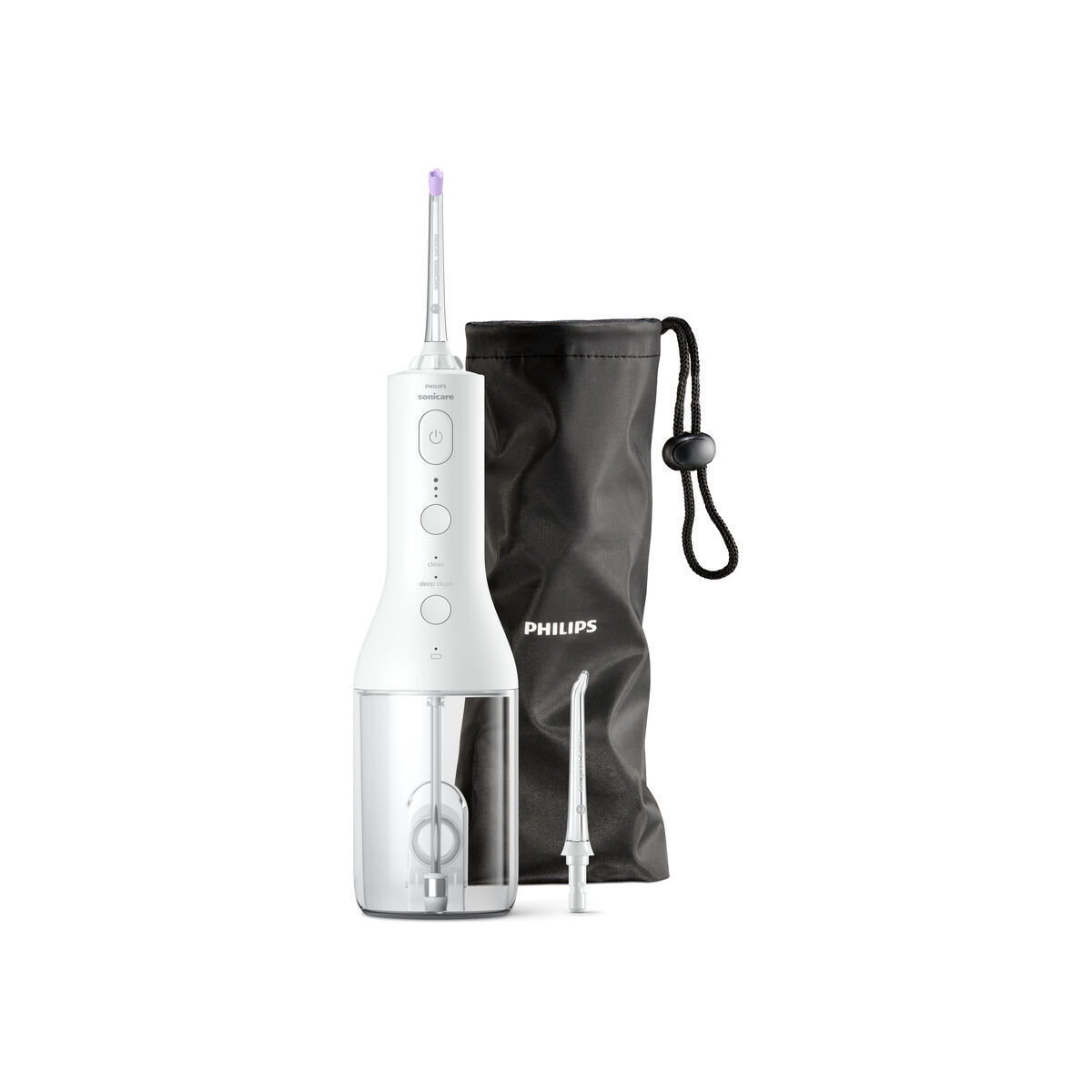 Philips Water Flosser με Θήκη Ταξιδίου HX3826/31 Λευκό