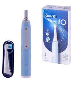 Alternative view of Oral-B iO Series 3 Ηλεκτρική Οδοντόβουρτσα με Αισθητήρα Πίεσης Ice Blue