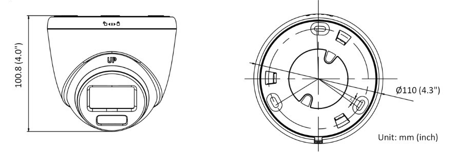 Hikvision DS-2CD1063G2-LIU IP Αδιάβροχη Κάμερα Full HD+ 6MP - Image 2