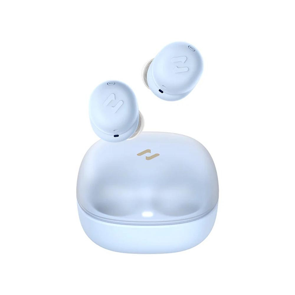 Havit TW969 In-ear Bluetooth Handsfree Ακουστικά με Θήκη Φόρτισης Μπλε