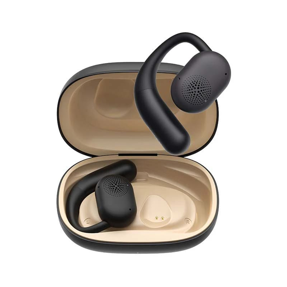 Havit OWSFIT 1 OWS914 Open Ear Bluetooth Handsfree Ακουστικά με Αντοχή στον Ιδρώτα και Θήκη Φόρτισης Μαύρα