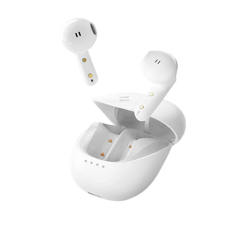 Havit TW931 Earbud Bluetooth Handsfree Ακουστικά με Θήκη Φόρτισης Λευκά