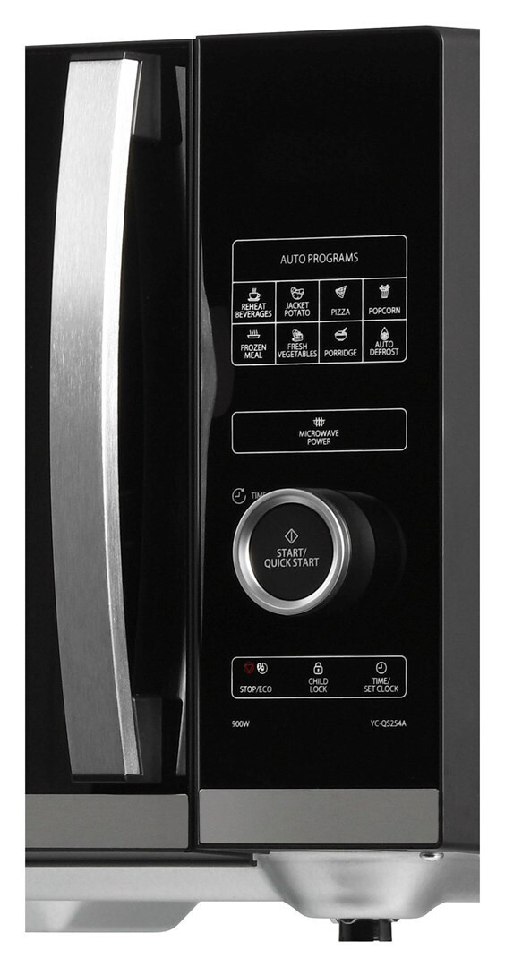 Sharp YC-QS254AE-B 25lt Μαύρος - Image 7