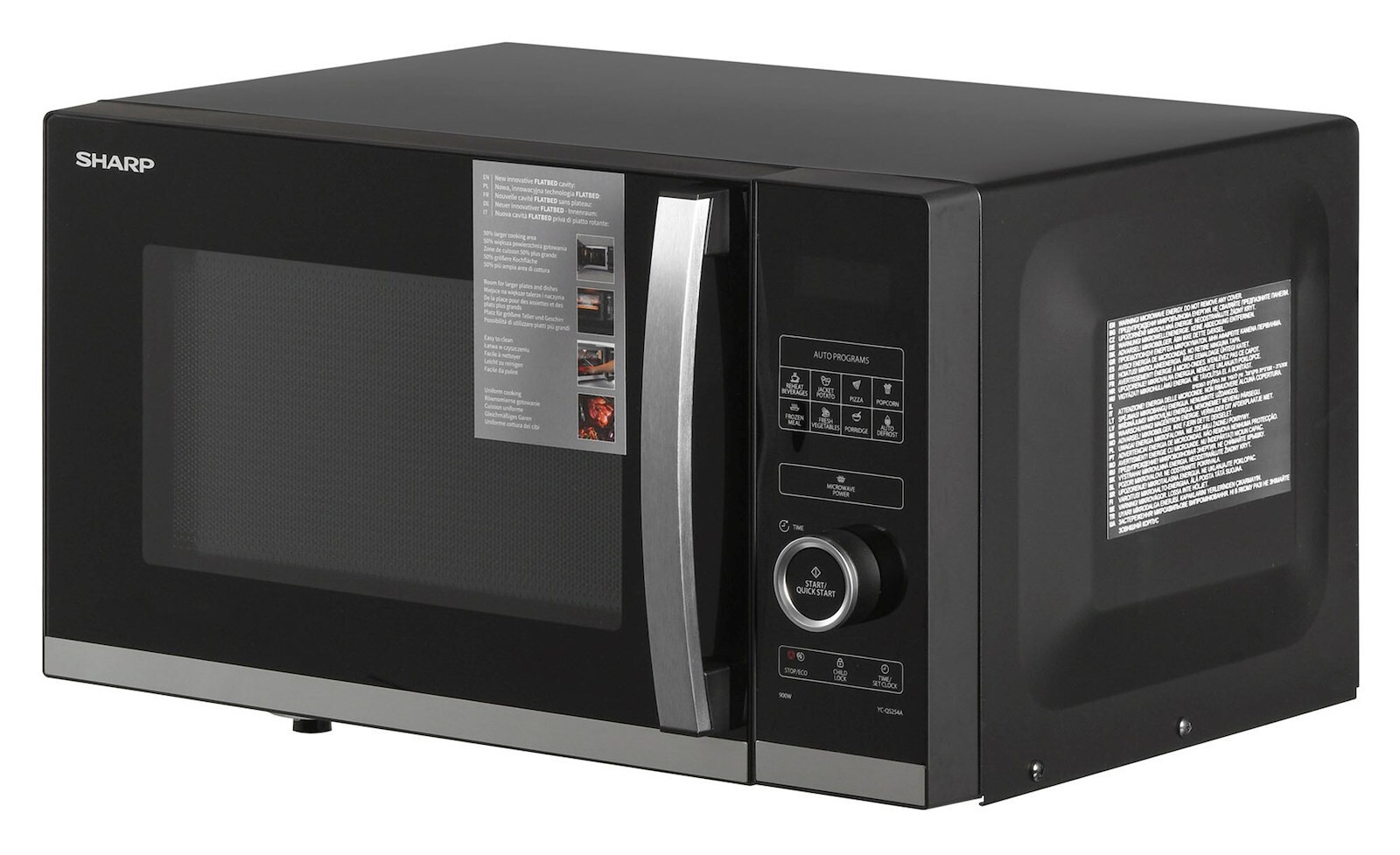 Sharp YC-QS254AE-B 25lt Μαύρος - Image 9