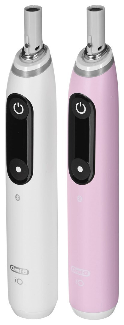 Oral-B iO Series 6 Ηλεκτρική Οδοντόβουρτσα με Χρονομετρητή και Αισθητήρα Πίεσης Duo Pack White/Pink - Image 7