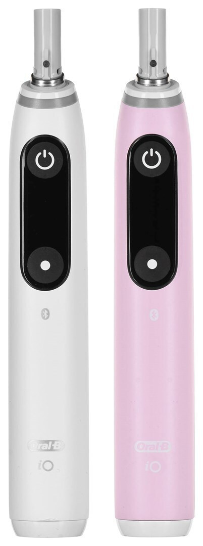 Oral-B iO Series 6 Ηλεκτρική Οδοντόβουρτσα με Χρονομετρητή και Αισθητήρα Πίεσης Duo Pack White/Pink - Image 10