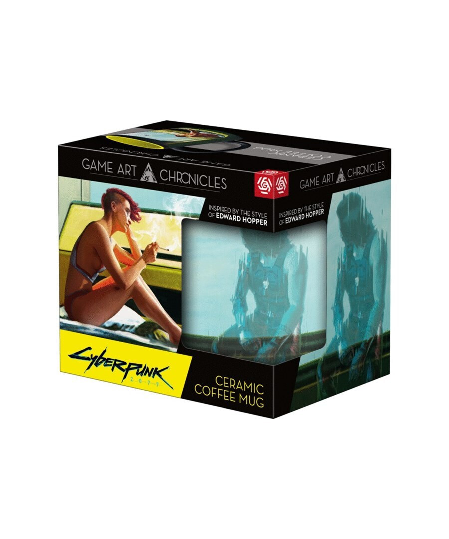 Κούπα Φλιτζάνι Good Loot Cyberpunk 2077 Game Art Chronicles Μαύρο 450 Ml - Image 2
