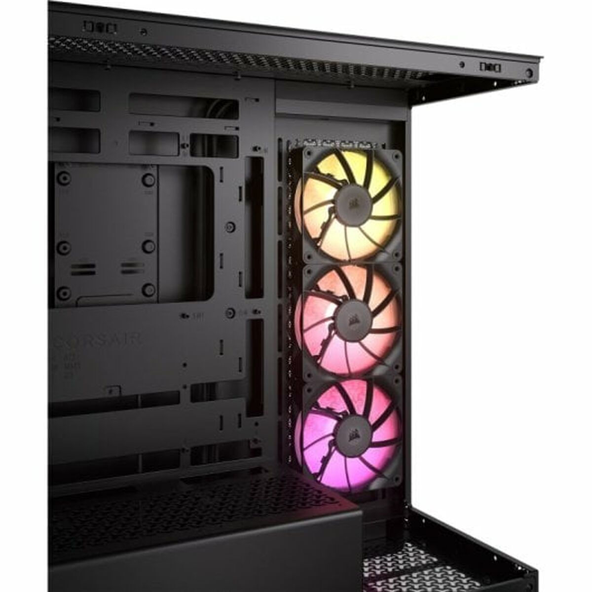 Corsair ICUE LINK 3500X Gaming Midi Tower Κουτί Υπολογιστή με Πλαϊνό Παράθυρο και RGB Φωτισμό Μαύρο - Image 3