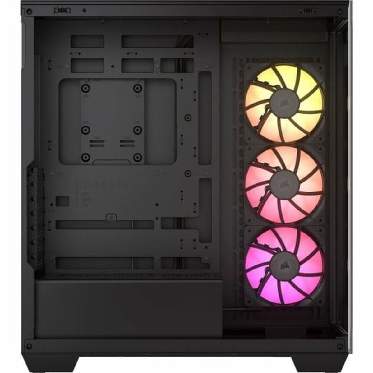 Corsair ICUE LINK 3500X Gaming Midi Tower Κουτί Υπολογιστή με Πλαϊνό Παράθυρο και RGB Φωτισμό Μαύρο - Image 4