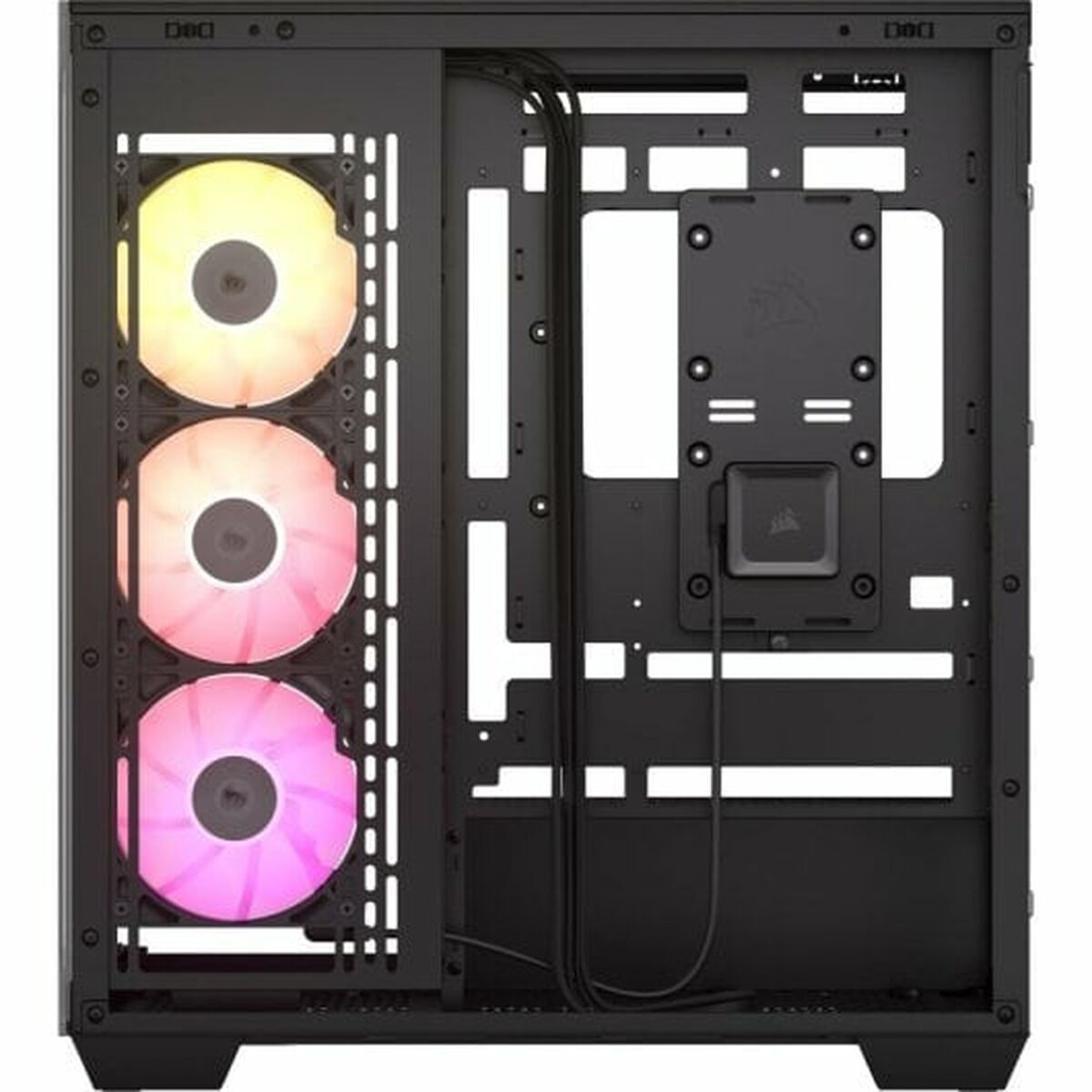 Corsair ICUE LINK 3500X Gaming Midi Tower Κουτί Υπολογιστή με Πλαϊνό Παράθυρο και RGB Φωτισμό Μαύρο - Image 5