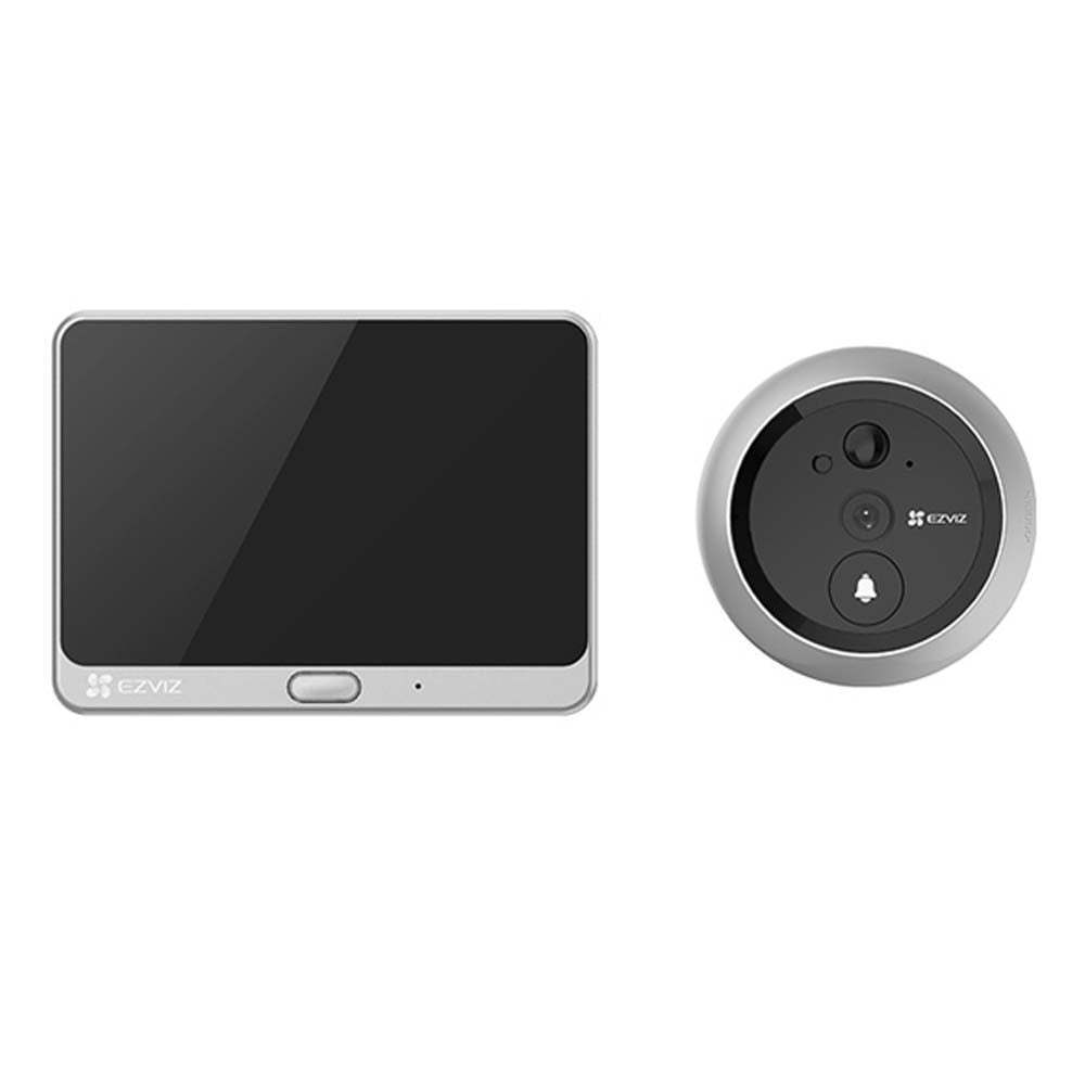 Ezviz CS-DP2C Σετ Θυροτηλεόρασης Wi-Fi Ασημί - Image 2