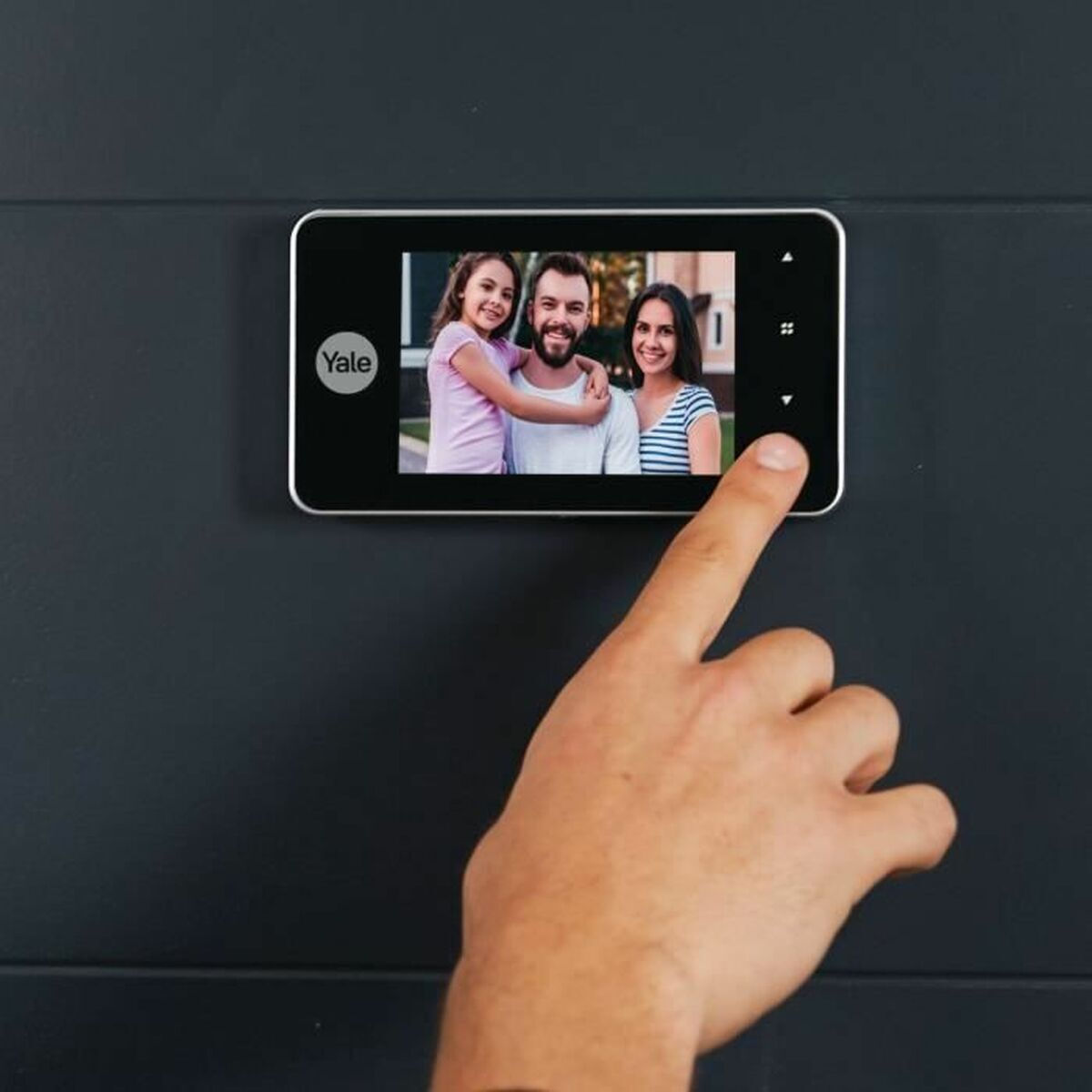 Yale DDV 4500 Σετ Θυροτηλεόρασης Ασημί - Image 6
